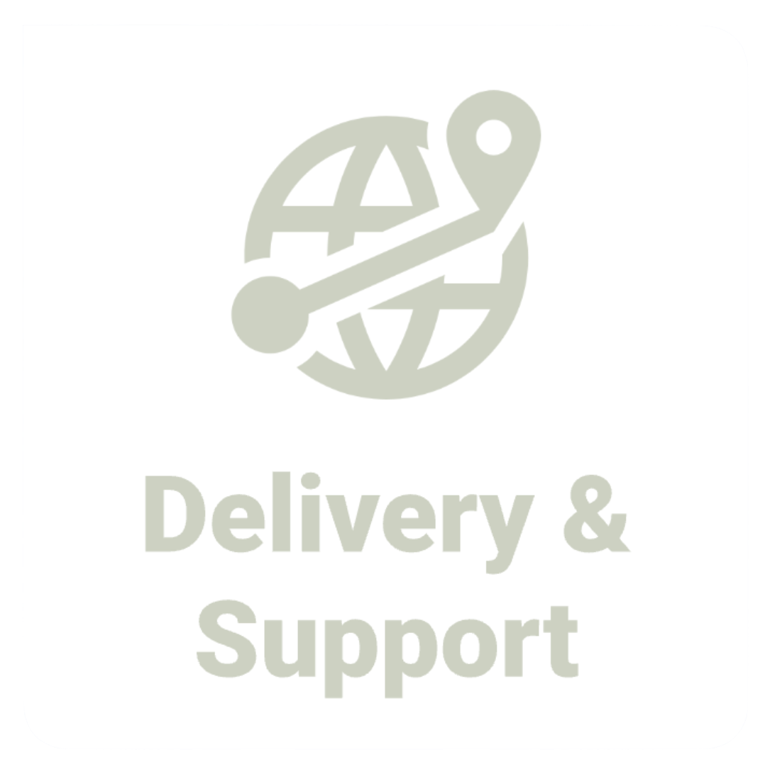 Delivery and support icon of toonvy.com